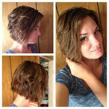 Add Mousse Or Root Pump And Use Diffuser Then Curl Random Pieces With Wand Or Straightener For Bigger Curls On Top Short Hair Styles Hair Styles Big Curls