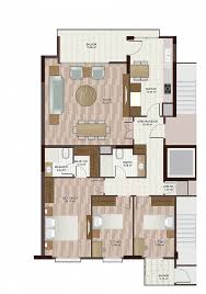 План 3х комнатной виллы с мансардой 9х10. Cennetkorugol Panosundaki Pin