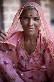 Village Woman Indian People Indian Women Indian Colours