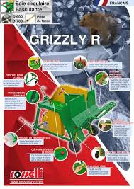 Scie Circulaire Professionnelle Pour Couper Le Bois De Chauffage Grizzly R Rosselli Snc Scie Circulaire Scie Circulaire