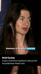 🧠 “Meditation helps you objectify the contents of your own mind.” — Ariel  Garten, Co-Founder of @choosemuse, At our Optimizing the Adult Brain public  talk, @ariels_musings shared how meditation is a ...