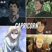 Aot Zodiac In 2021 Capricorn Season Zodiac Zodiac Facts