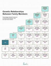 How Much Dna Do Family Members Share With Cousin