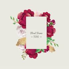 Watercolor Floral Frame Painted Watercolor Png And Vector With Transparent Background For Free Download Floral Watercolor Background Vector Flowers Watercolor Flower Background