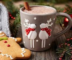 Merry Christmas Coffee Again Vaisselle De Noel Deco Noel Pate Fimo Tasses De Chocolat