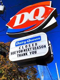 We're closed for the winter ☹️. Thank you to all our fans for an  outstanding season! Make sure to like our Facebook page to stay updated for  next season! #happytastesgood #thankyou #winter