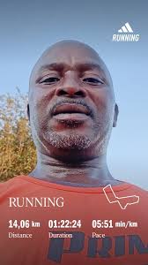 RUNNING RUNNING 14,06 km Distance 01:22:24 Duration 05:51 min min/km Pace