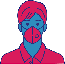 Menurut perencevich, orang sehat yang memakai masker lebih sering menyentuh wajah mereka sehingga meningkatkan risiko infeksi. Contoh Gambar Kartun Orang Pakai Masker Ideku Unik