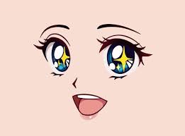 Tried to experiment with eye form and color. Premium Vector Set Of Anime Manga Kawaii Eyes With Different Expressions