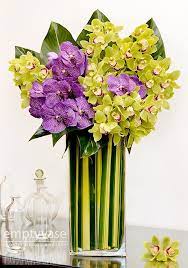 Empty Vase Florist Of Los Angeles Flower Vase Arrangements Flower Arrangements Orchid Arrangements