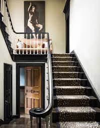 Inside A Home That S Not Afraid Of The Dark House Staircase Stairs Stair Runner Carpet