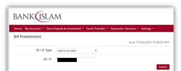 Dengan mempunyai akaun bank islam secara online, ianya akan memudahkan urusan anda seperti, pemindahan wang, pembayaran bil, memeriksa baki akaun dengan pantas tanpa perlu beratur di pergi ke laman web bank islam iaitu : Https E Com Uum Edu My Doc Ecom Billpresentment Usermanual 2017w Pdf