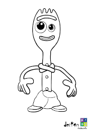 Print free toy story coloring pages to share with your little kids. Smiling Forky Coloring Page Lego Coloring Pages Coloring Pages Free Coloring Pages