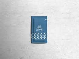 Wet Wipes Package Mock Up Wet Wipes Packaging Wet Wipe Packaging