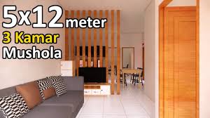 17 inspirasi denah rumah minimalis 3 kamar tidur. Rumah Sederhana 5x12 Meter 3 Kamar Tidur Youtube