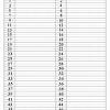 Holds up to 48 entries, standard odd and even sequence. 1