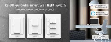 You're living your life with virtual assistants, smart lights and kitchens, and even wearable computers. Smart Light Wall Interruptor Au Us Wifi Push Switch Tuya Smart Life App Control Bedroom Smart With Alexa Google Home