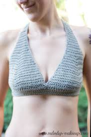 Figure out how to make well fitted bra cups basing on your exact sizehook 2.75 mmyarn robin : Crochet Bralette Pattern Melody S Makings