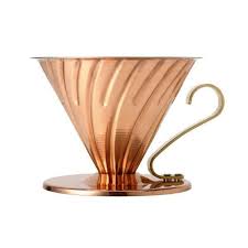 Hario V60 Pour Over Coffee Dripper Copper Coffee Dripper Pour Over Coffee Vintage Coffee