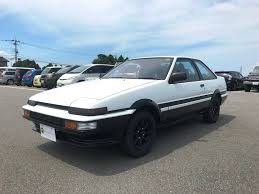 Imported from japan 1987 toyota ae86 levin, fully built engine from japan, full roll cage, plexi glass, full body kit, work wheels, exhaust, and more. 1986 Toyota Sprinter Trueno Ae86 0263023 Japanese Used Cars For Sale Mitsui Co Ltd