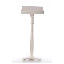 Atril Con Columna Madera De Nogal Marfil Con Tripode En 2020 Madera De Nogal Atril Madera