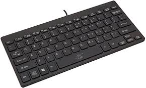 Amazon Com Sr Mini Keyboard Wired Thin Light 78 Keys Usb Multimedia Small For Pc Computer Laptop Computers Accessories