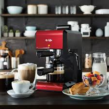 Cafe signature specialty coffee maker by ge appliances. Mr Coffee Cafe 20 Ounce Steam Automatic Red Espresso Cappuccino Machine Walmart Com Walmart Com