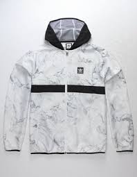 Adidas Black And White Jacket Mens Adidas Marble Bb Packable Mens Windbreaker Jacket White 331611150 Mens Windbreaker Windbreaker Jacket Mens Clothing Styles