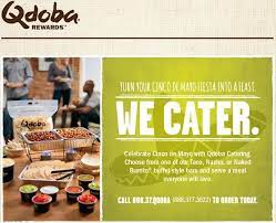 Restaurant Branding Qdoba Catering Email Newsletter Inspiration