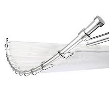 Buy great products from our shower rails and curtains category online at wickes.co.uk. Croydex Luxury Curved Shower Curtain Rail Wickes Co Uk