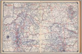 Driving Map Of Wyoming Road Map Of Wyoming - David Rumsey Historical Map Collection
