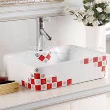 Maybe you would like to learn more about one of these? Color Wash Basin Buy Simple Red Color Modern Design Tabletop Ceramic Sanitary Ware Square Wash Hand Basin With One Hole For Bathroom Used On China Suppliers Mobile 159043431