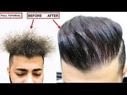 Ment that eliminates frizry hair, leavoe. Curly To Straight Hair Keratin Tutorial Have A Smooth Fine Natural Hair No More Hair Dama Curly To Straight Hair Hair Smoothening Japanese Hair Straightening