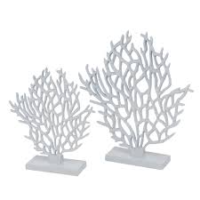 The classification of corals has been discussed for millennia, owing to having similarities to both plants and animals. Dekoaufsteller Koralle Aus Der Serie Fidan Von Boltze Verschiedene Grossen Weiss Wohnen Sparen Gmbh