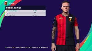 Luca pellegrini (born 7 march 1999) is an italian professional footballer who plays as a left back for serie a club genoa, on loan from juventus. Pes 2021 Faces Luca Pellegrini By Sr Pesnewupdate Com Free Download Latest Pro Evolution Soccer Patch Updates