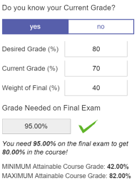 Tutorial Grade Calculator