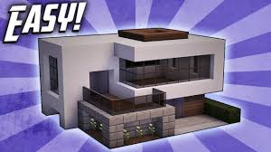 Collection of the best minecraft pe maps and game worlds for download including adventure, survival, and parkour minecraft pe maps. Minecraft How To Build A Small Modern House Tutorial 16 Youtube Small Modern Home Easy Minecraft Houses Minecraft Modern