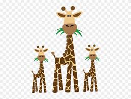 You can use these free cliparts for your documents, web sites, art projects or presentations. Giraffes Clip Free Black And White Giraffe Cartoon Animals Clipart Png Download 1302214 Pinclipart
