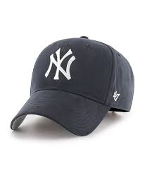 New York Yankees Newborn Baby 47 Brand Home Navy Stretch Fit Hat In 2021 New York Yankees 47 Brand New York Yankee Hat