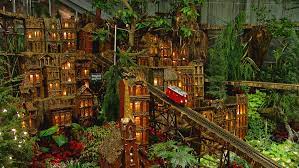 Krohn Conservatory Christmas 2021 Krohn Conservatory Holiday Show Begins Wkrc