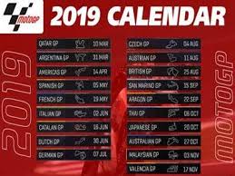 Calendar Complete Schedule Live Stream Motogp 2019 Tv Online