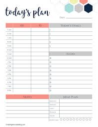 This Free Printable Daily Planner Changes Everything Finally A Way To Slay Your Goals And Free Daily Planner Weekly Planner Free Daily Planner Printables Free