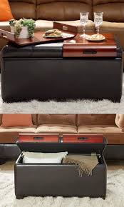 Jasmin coffee table with storage. 43 Storage Ottomans To Declutter And Organize Your Home Free Autocad Blocks Drawings Download Center