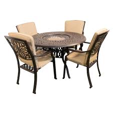 Fire pit table sets are a natural addition to any yard, but you can install a fire pit. Fire And Ice 4 Dining Set Regatta Garden Furniture Essex