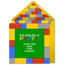 Birthday Party Invitations Online Free Blocks Invitations Birthday Invitation Templates Boy Birthday Party Invitations Lego Birthday
