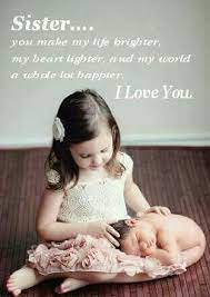 Once She Enters Your Life She Is There To Stay Sister Quotes Cute Sister Quotes Happy Birthday Sister Quotes