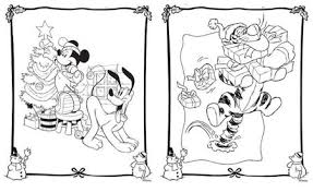 Dibujos Para Colorear De Navidad Disney
