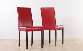 See more ideas about red dining room, dark blue bedrooms, navy blue bedrooms. Red Leather Dining Room Chairs Dining Chairs Design Ideas Dining Room Furniture Reviews