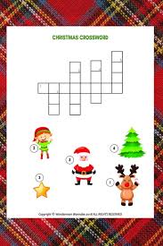 Bonus, they help keep your brain sharp! Christmas Crossword Puzzle For Kids