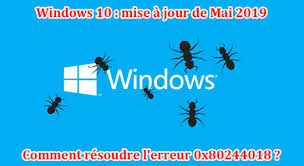Elle est baptisée may update 2019 et fait partie des deux mises à jour annuelles de windows 10. Comment Resoudre L Erreur 0x80244018 De Windows 10 May Update 2019 Bhmag